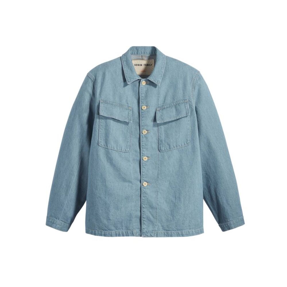 Levis Mens Denim Shirt Jacket / Blue Indigo
